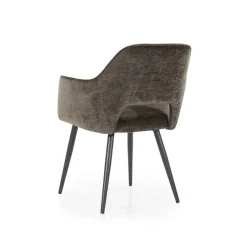 Eetkamerstoel Esmee met armleuning - Bruin - Loft24.nl