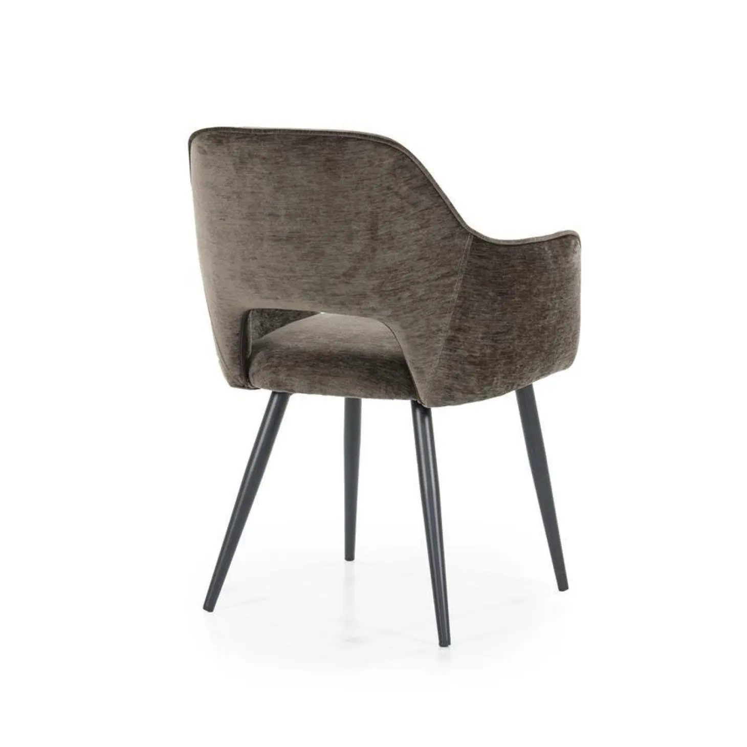 Eetkamerstoel Esmee met armleuning - Bruin - Loft24.nl