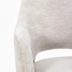 Eetkamerstoel Esmee met armleuning - Antraciet - Loft24.nl