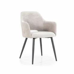 Eetkamerstoel Esmee met armleuning - Antraciet - Loft24.nl