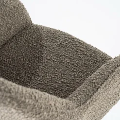 Eetkamerstoel Fabio Bouclé - Bruin - Loft24.nl