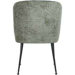 Eetkamerstoel Fallon Chenille kleur Jade - Loft24.nl
