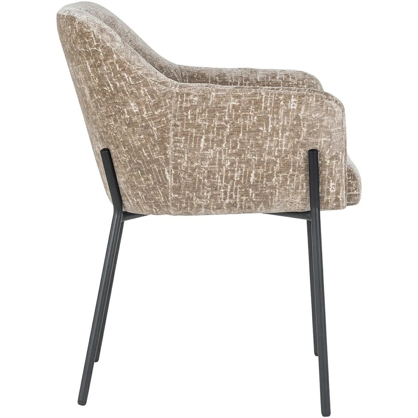 Eetkamerstoel Fay Chenille - Loft24.nl