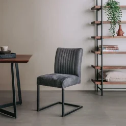 Eetkamerstoel Ferro - Antraciet - Loft24.nl