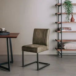 Eetkamerstoel Ferro - Groen - Loft24.nl