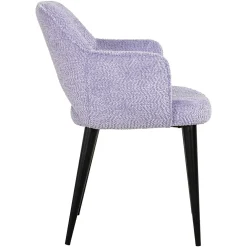 Eetkamerstoel Giovanna Chenille kleur Lavender - Loft24.nl