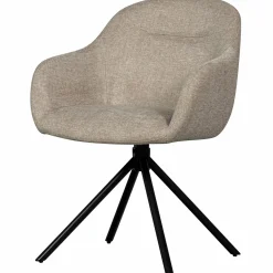 Eetkamerstoel Grant-Jaki Chenille - Zand - Loft24.nl