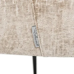 Eetkamerstoel Harley Chenille kleur Shitake - Loft24.nl