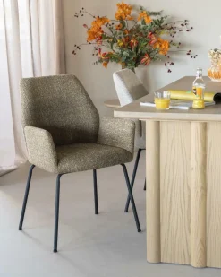 Eetkamerstoel Indy kleur Mosterd - Loft24.nl