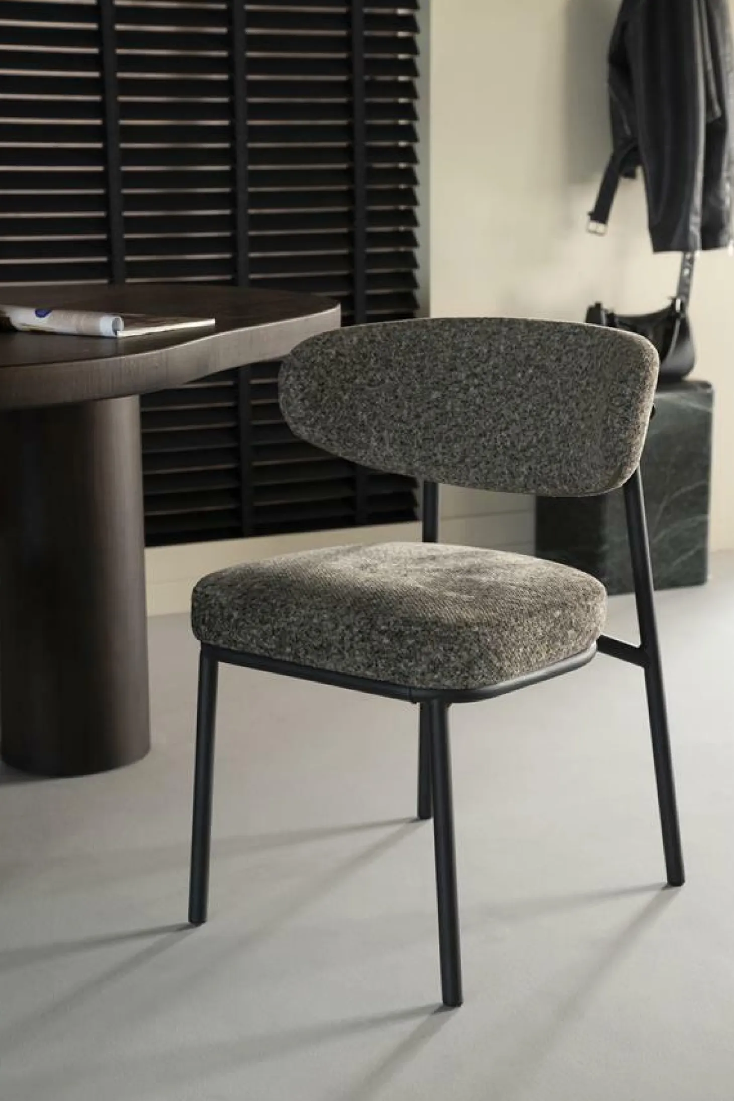 Eetkamerstoel Jari - Groen - Loft24.nl