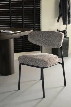 Eetkamerstoel Jari - Taupe - Loft24.nl