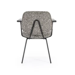 Eetkamerstoel Jon met armleuning - Taupe - Loft24.nl