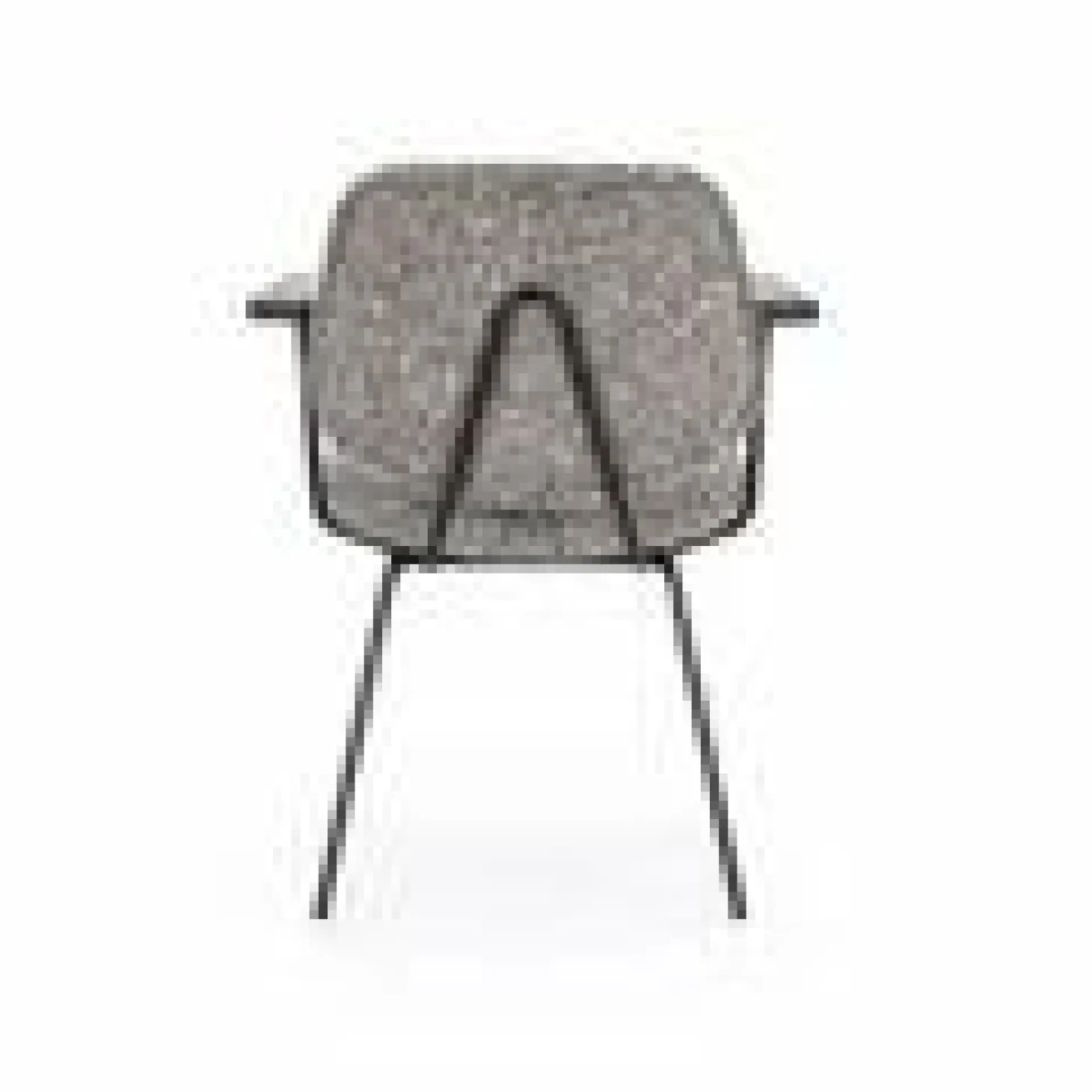 Eetkamerstoel Jon met armleuning - Taupe - Loft24.nl