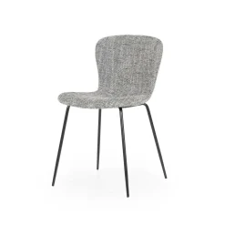 Eetkamerstoel Lass - Antraciet - Loft24.nl
