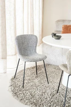 Eetkamerstoel Lass - Antraciet - Loft24.nl