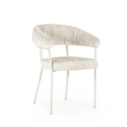 Eetkamerstoel Lizzy - Beige - Loft24.nl