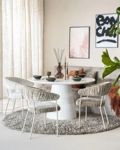 Eetkamerstoel Lizzy - Beige - Loft24.nl