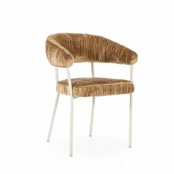 Eetkamerstoel Lizzy - Mosterd - Loft24.nl