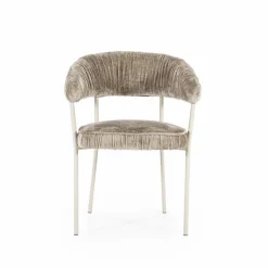Eetkamerstoel Lizzy - Taupe - Loft24.nl