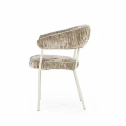 Eetkamerstoel Lizzy - Taupe - Loft24.nl