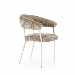 Eetkamerstoel Lizzy - Taupe - Loft24.nl