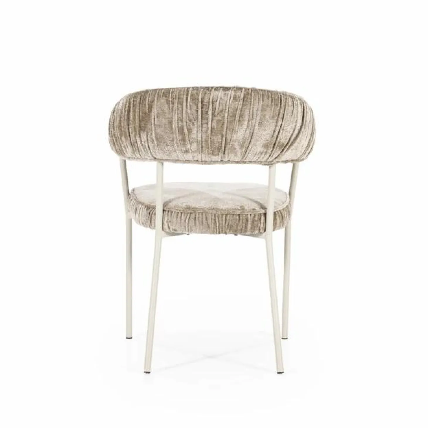 Eetkamerstoel Lizzy - Taupe - Loft24.nl