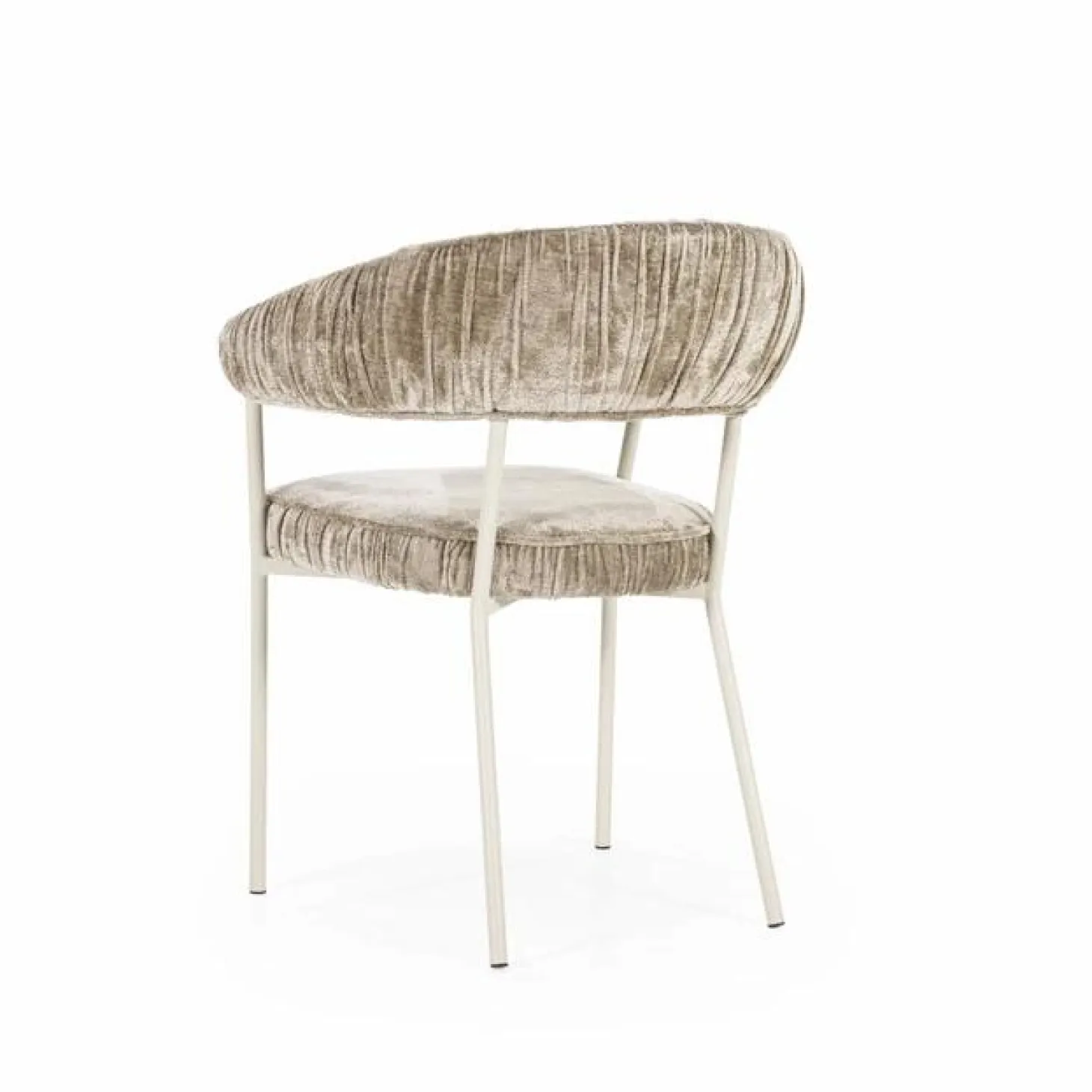 Eetkamerstoel Lizzy - Taupe - Loft24.nl