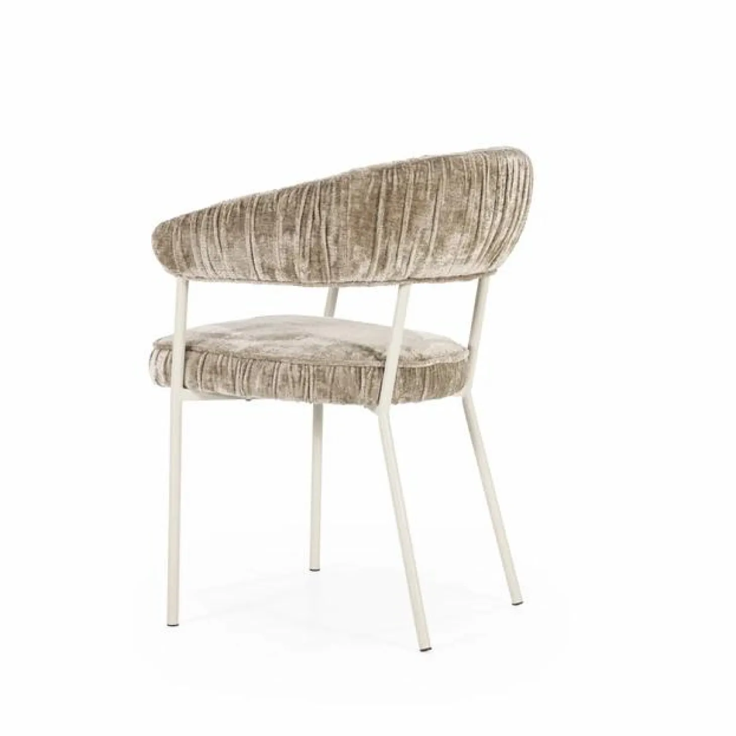 Eetkamerstoel Lizzy - Taupe - Loft24.nl