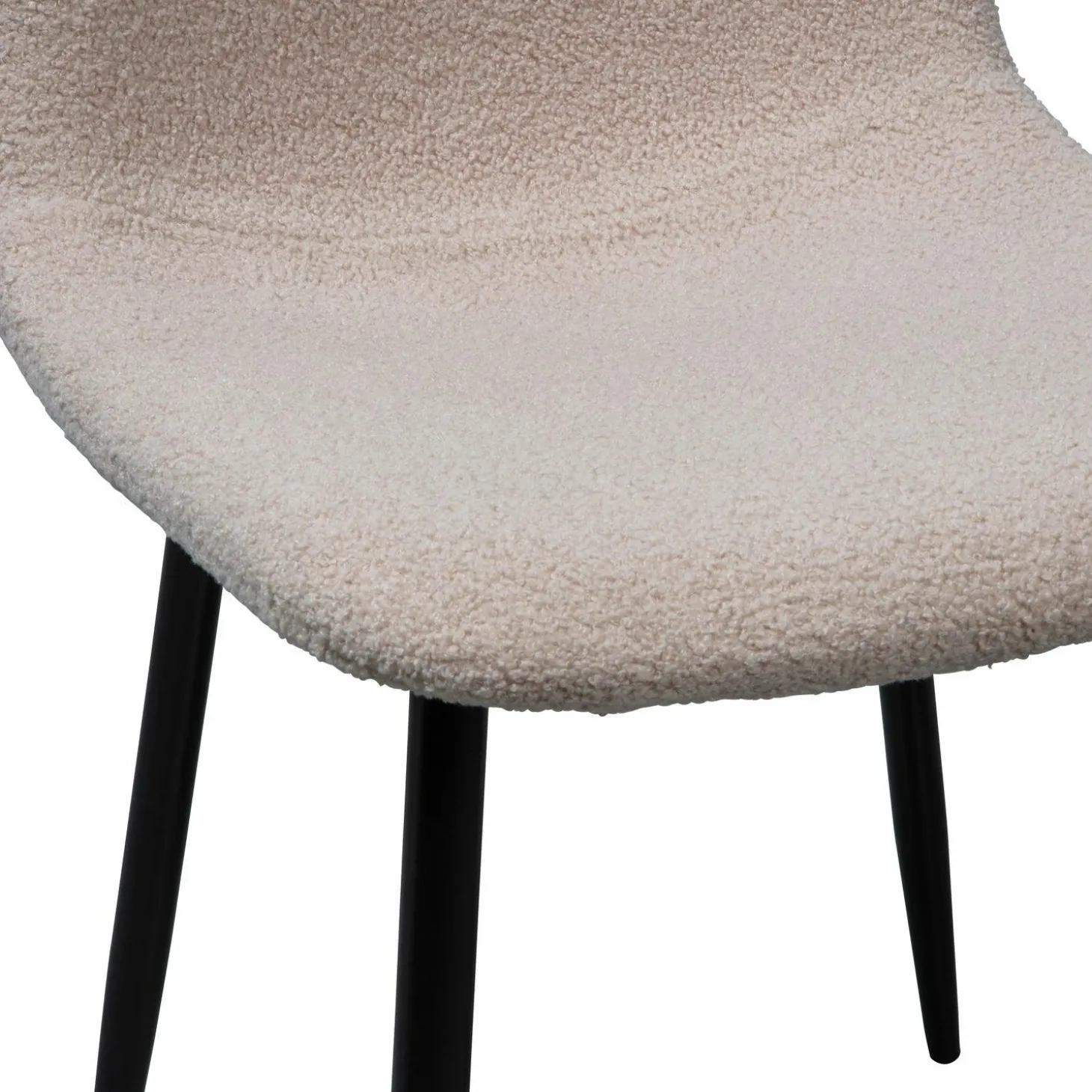 Eetkamerstoel Marije Teddy - Taupe - Loft24.nl