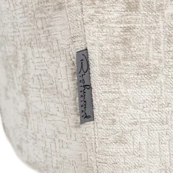 Eetkamerstoel Marlon Chenille kleur Pearl - Loft24.nl