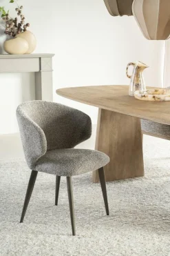 Eetkamerstoel Mateo - Taupe - Loft24.nl