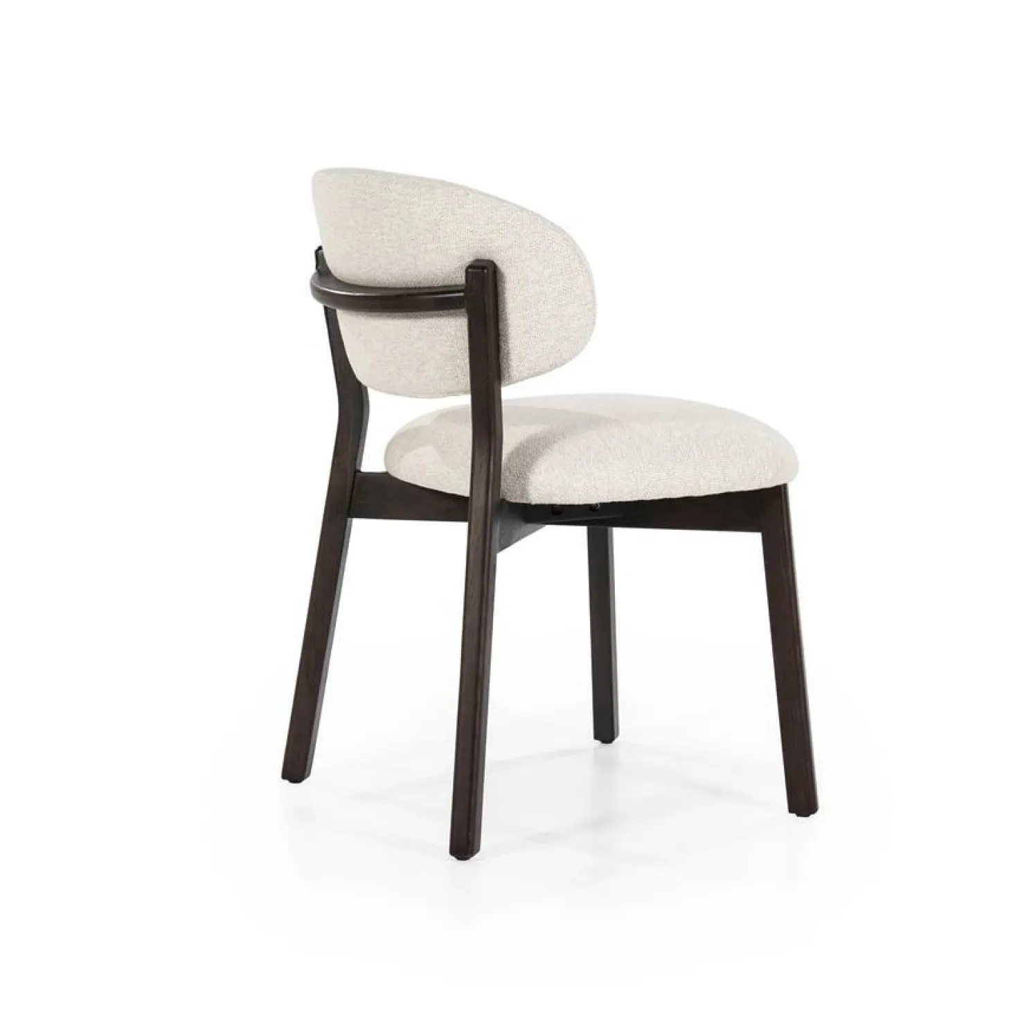 Eetkamerstoel Mikky Bruin - Beige - Loft24.nl