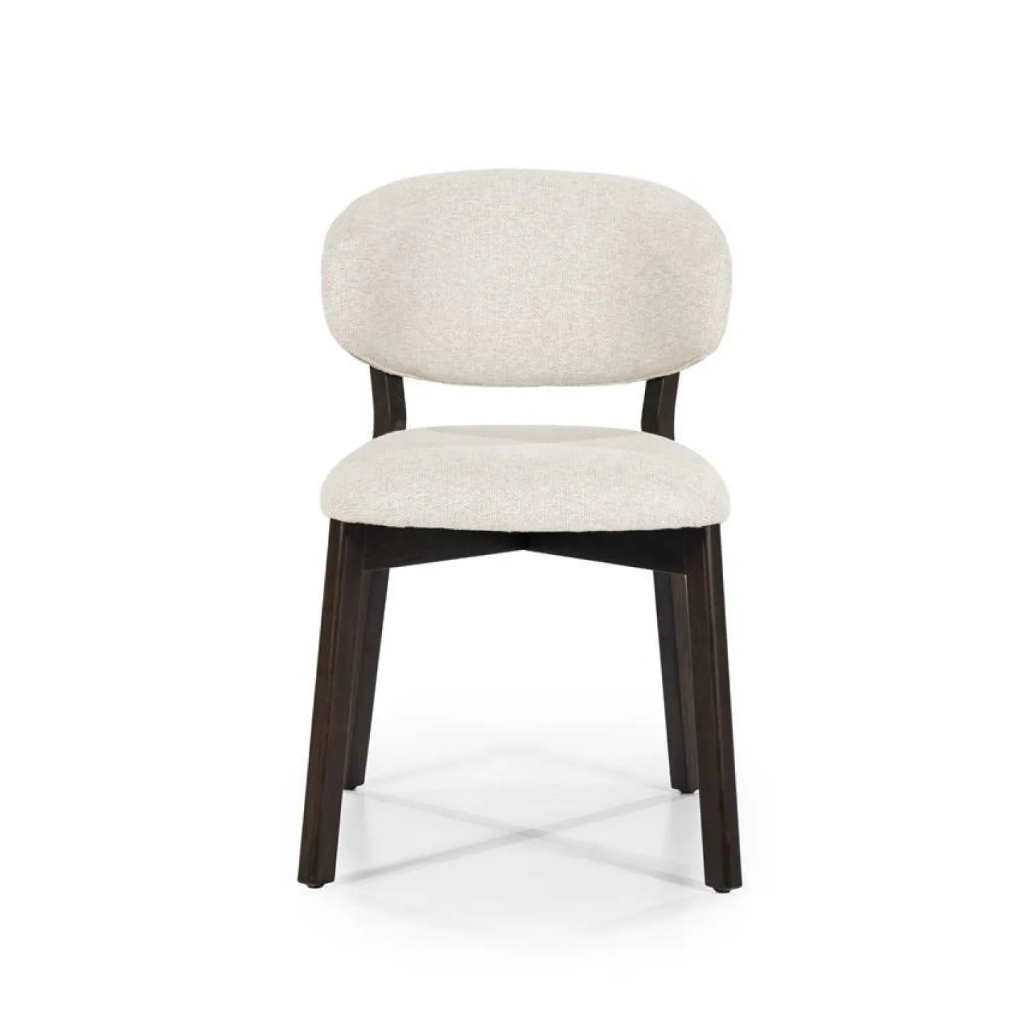 Eetkamerstoel Mikky Bruin - Beige - Loft24.nl