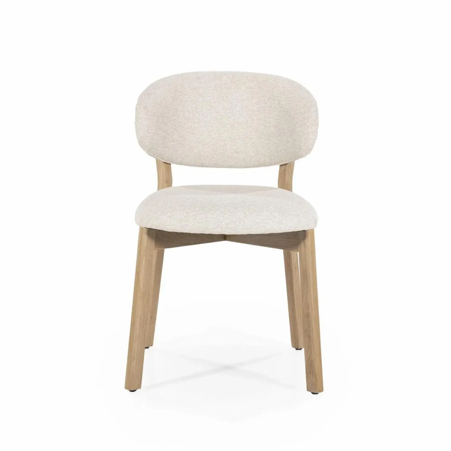 Eetkamerstoel Mikky Naturel - Beige - Loft24.nl