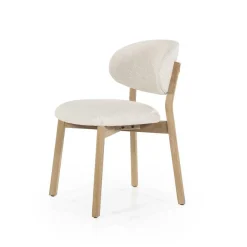 Eetkamerstoel Mikky Naturel - Beige - Loft24.nl