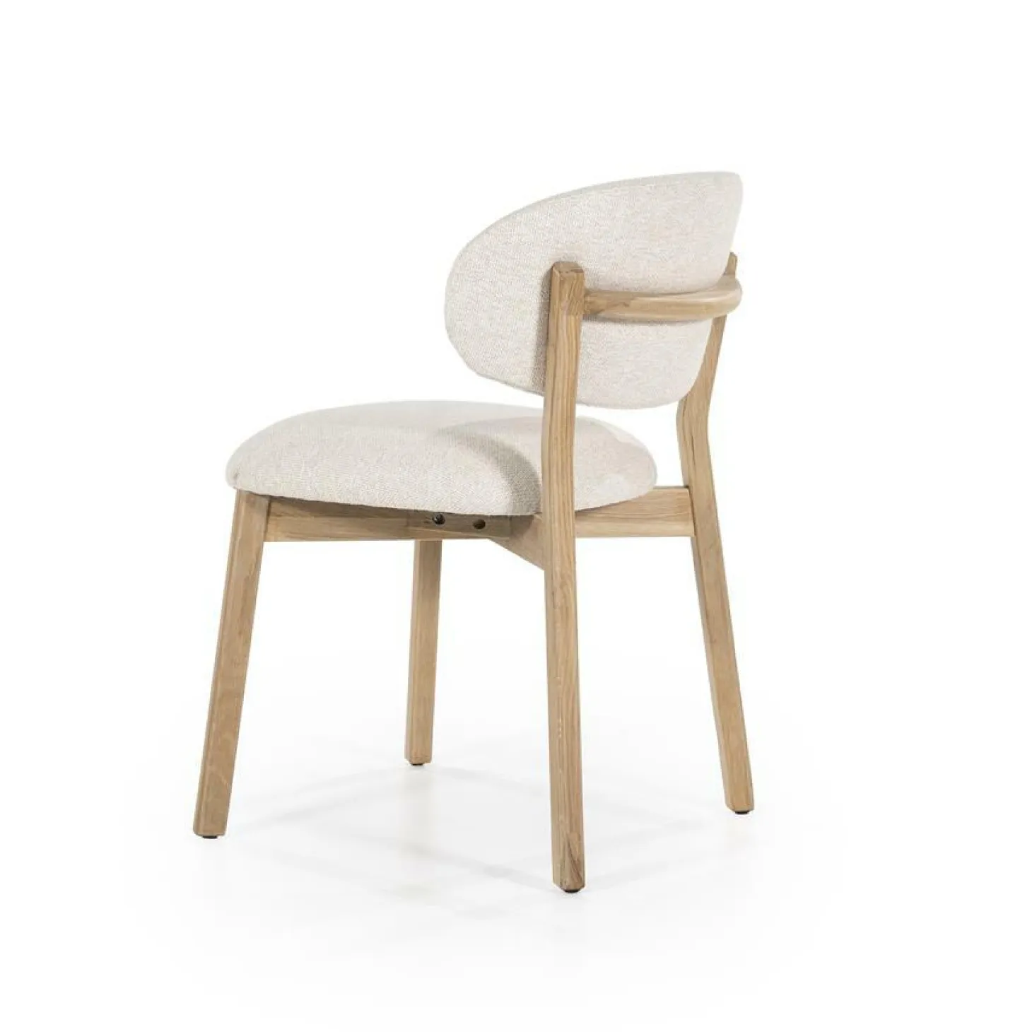 Eetkamerstoel Mikky Naturel - Beige - Loft24.nl