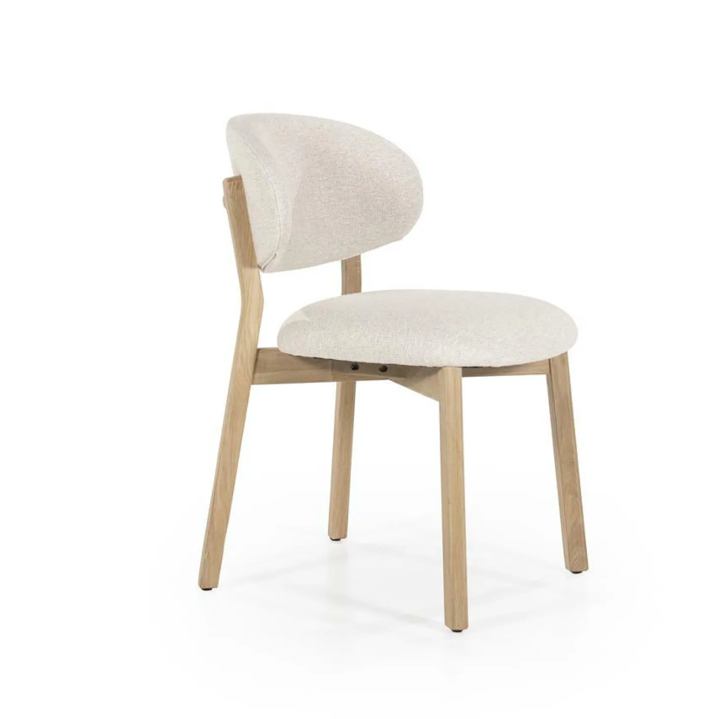 Eetkamerstoel Mikky Naturel - Beige - Loft24.nl