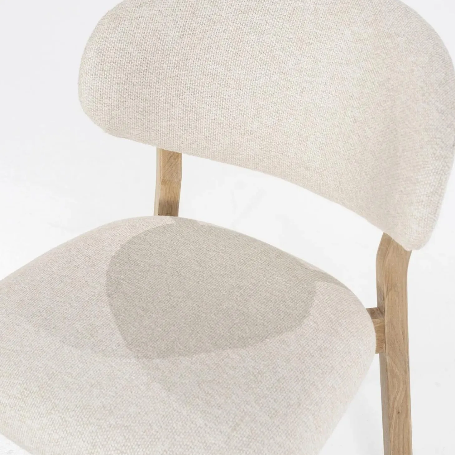 Eetkamerstoel Mikky Naturel - Beige - Loft24.nl