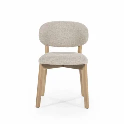 Eetkamerstoel Mikky Naturel - Taupe - Loft24.nl
