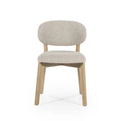 Eetkamerstoel Mikky Naturel - Taupe - Loft24.nl