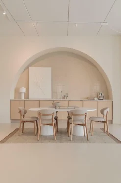 Eetkamerstoel Mikky Naturel - Taupe - Loft24.nl