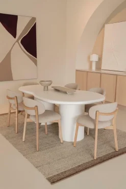 Eetkamerstoel Mikky Naturel - Taupe - Loft24.nl