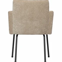 Eetkamerstoel Mount 3D Chenille Zand - Loft24.nl