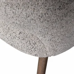 Eetkamerstoel Murat Bruin onderstel - Naturel/Bruin - Loft24.nl