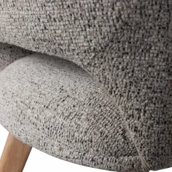 Eetkamerstoel Murat Naturel onderstel - Naturel/Bruin - Loft24.nl