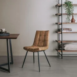 Eetkamerstoel Navarra - Cognac - Loft24.nl