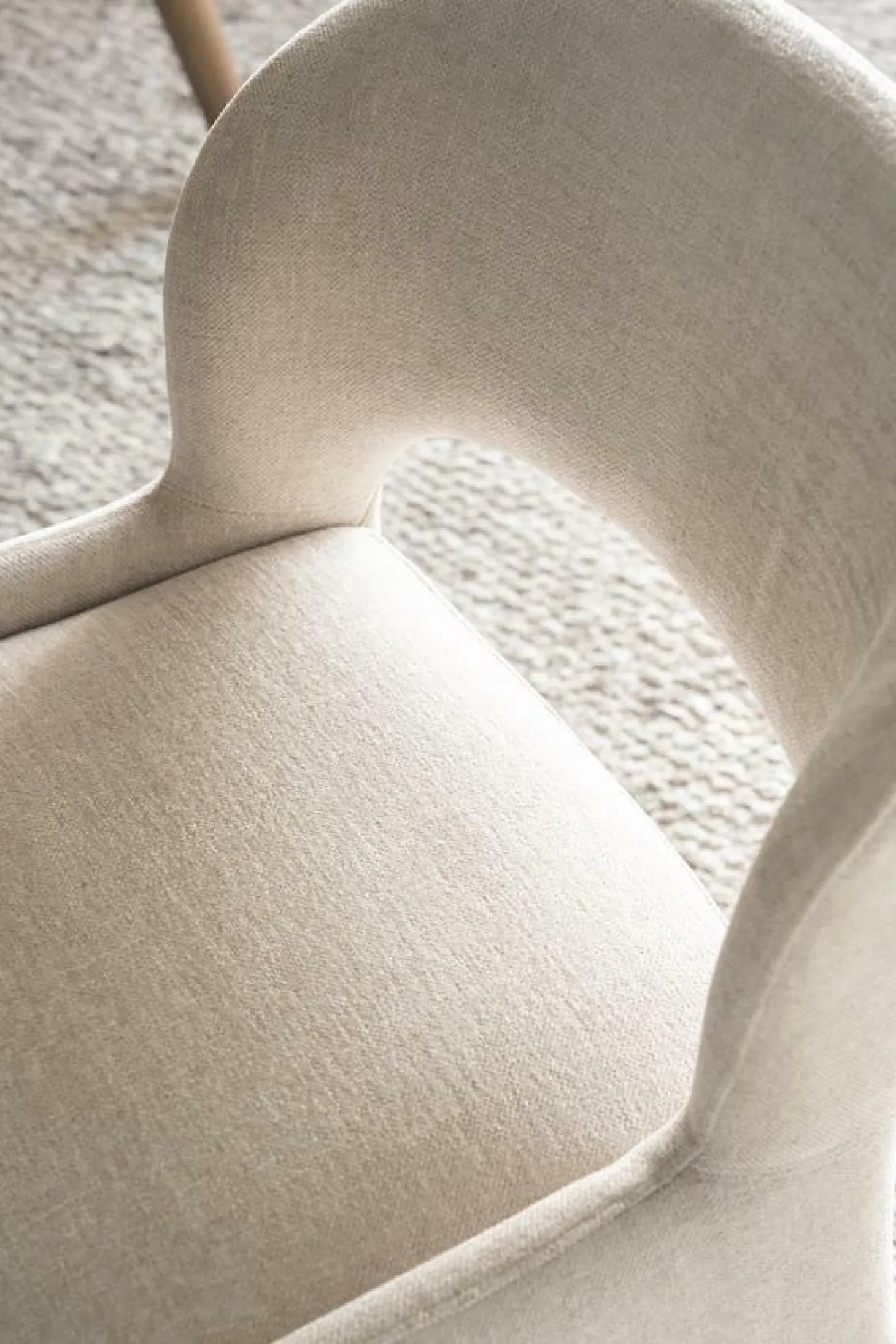 Eetkamerstoel Odette - Taupe - Loft24.nl