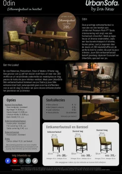 Eetkamerstoel Odin - zelf samenstellen - Loft24.nl