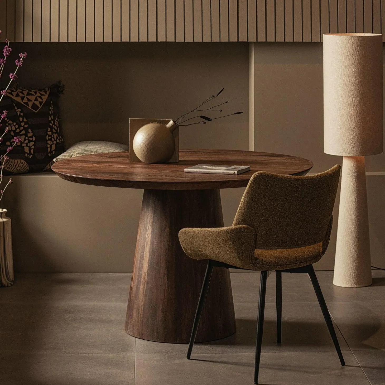 Eetkamerstoel Parade Melange - Mosterd - Loft24.nl