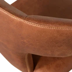 Eetkamerstoel Permit Lederlook - Coganc - Loft24.nl